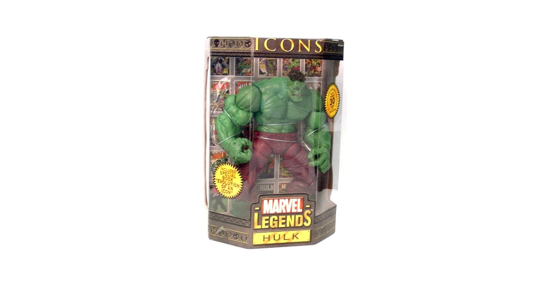 Amazon.com: Marvel Legends Icon Hulk 12-inch Action Figure
